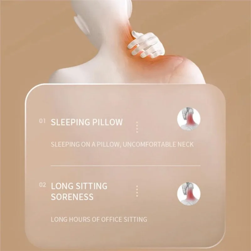 Multifunctional household humanoid hand-shaped cervical and thoracic spine shoulder-neck trapezius muscle neck support device
