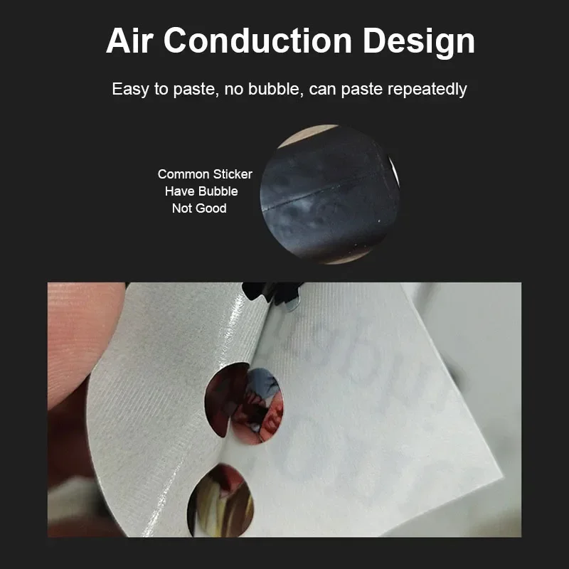 3 م-فيلم غير لامع نمط لطيف ، ظهر الهاتف والجانبين ملصقا للنوبة الحمراء السحرية 9 برو 9 برو بلس ، غلاف كامل من الكرتون