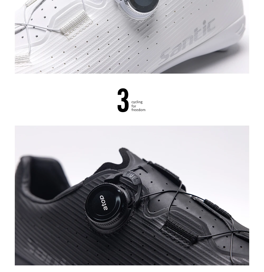 Santic Carbon Fiber Radfahren Schuhe Outdoor Hardness9 Tragen Beständig Straße Reiten Turnschuhe Unisex Männer Frauen Pro Racing Fahrrad Schuhe – Detail 11