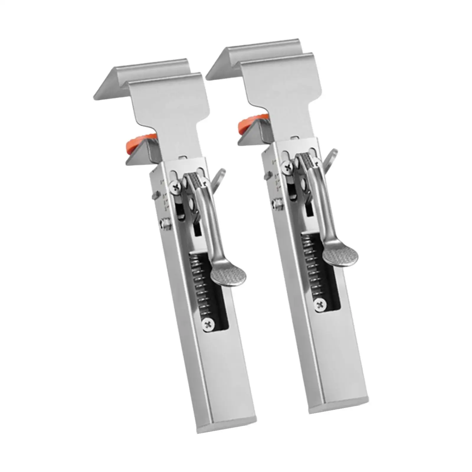 Drawer Fixing Clamp Adjustable Stainless Steel Carpenter Jig Universal Cabinet Installation Tool for DIY Table Desk Setup