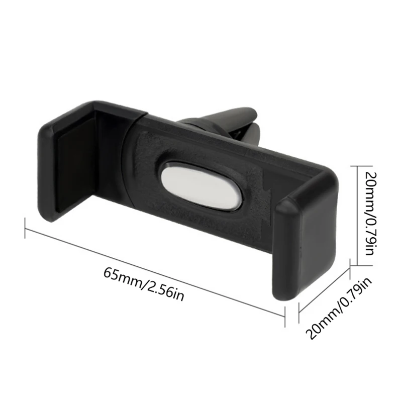 Car Air Outlet Mount Clip Interior Car Phone Holder Universal Mobile Holder ABS Car Mount Phone Support Mobile Phone Holder
