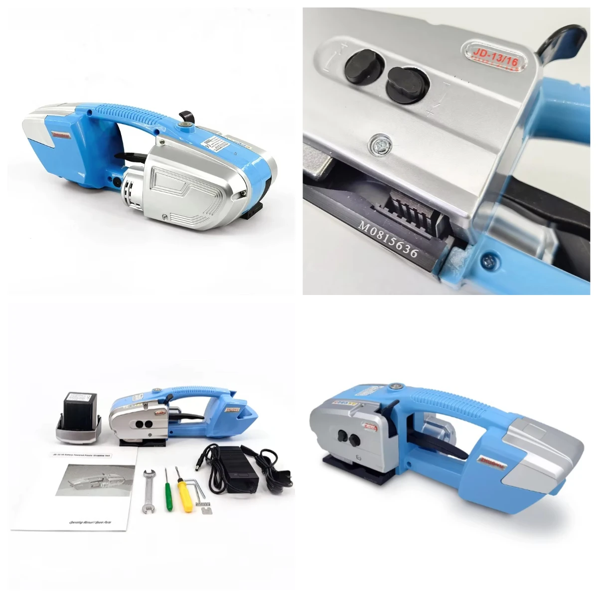 

STLF OYPJD13/16 Handheld Battery Strapping Tool Automatic Powered Electric Strapping Machine for PET PP Strap