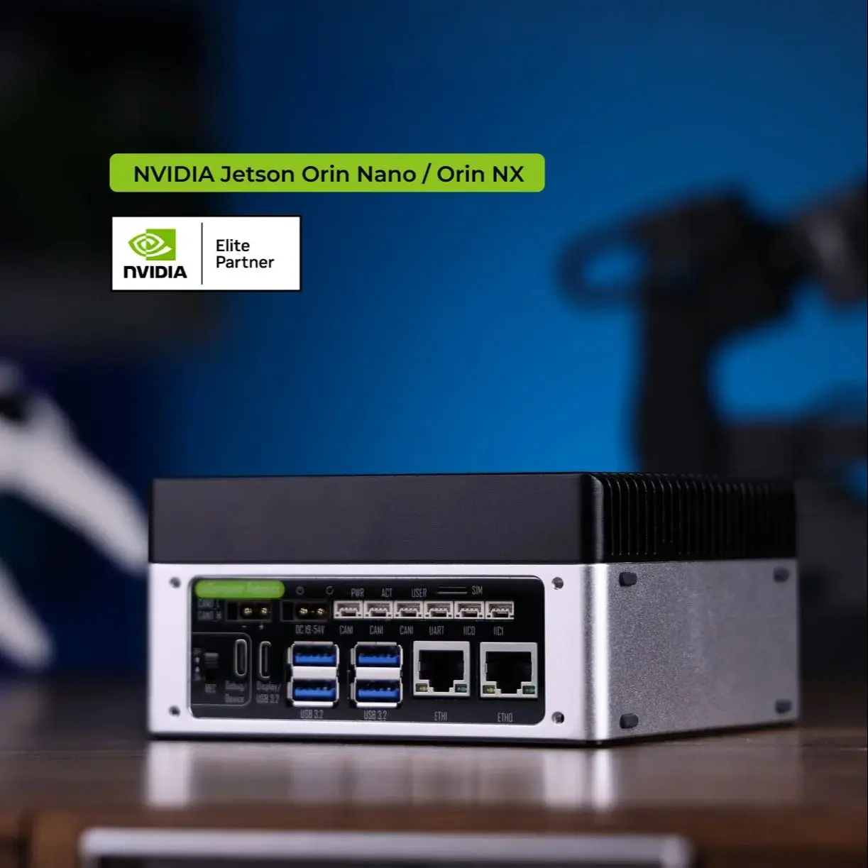 

Интеллектуальный компьютер для робототехники с ИИ на базе NVIDIA Jetson Orin NX Super 16 ГБ 157 TOPS, USB, Ethernet, CSI, CAN