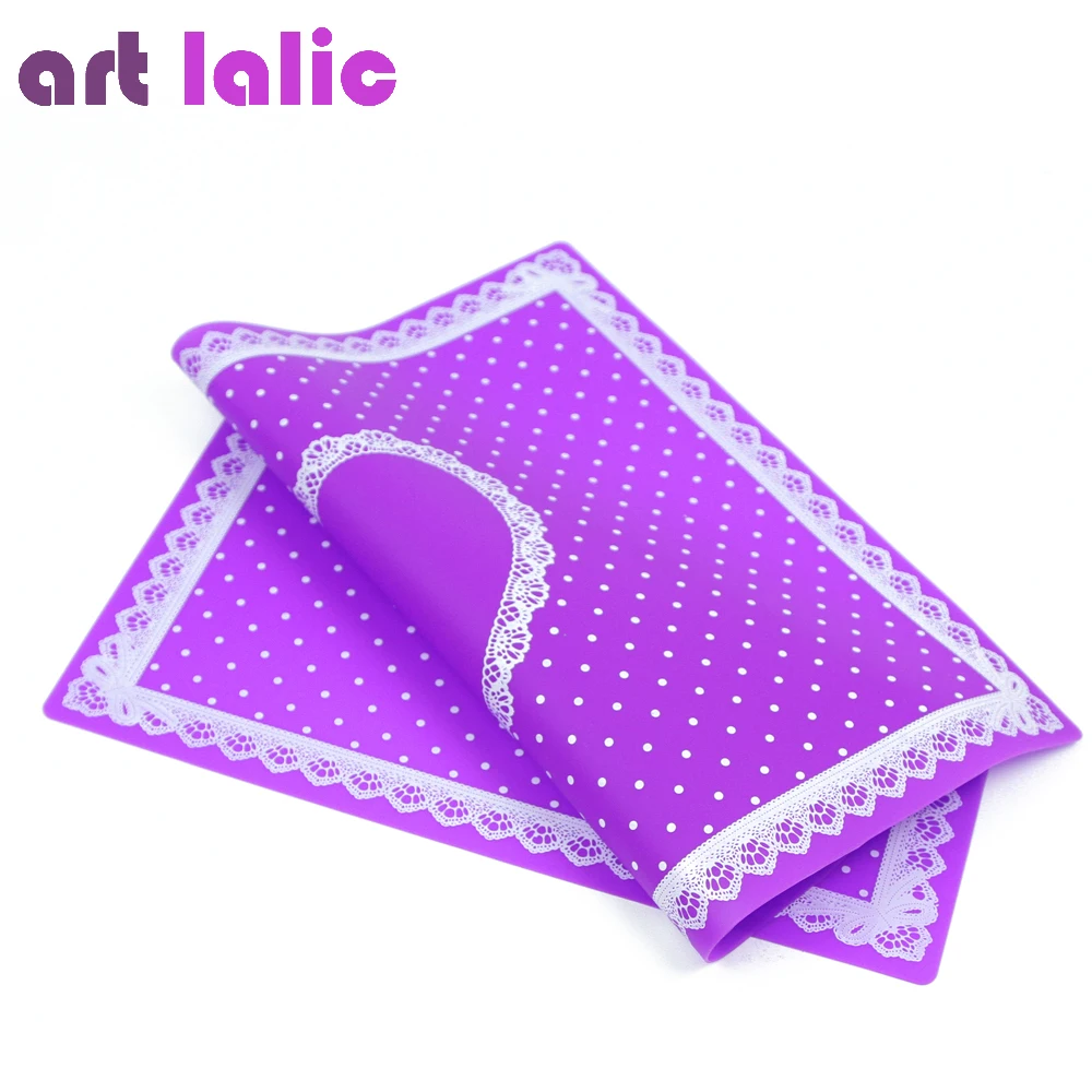 Nail Art Equipment Silicone Arm Rest Pillow, Hand Holder, Cushion Table Mat, Foldable Washable Salon Manicure Tool Set