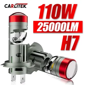 Lensa Led H7 H18 Proyektor Led H11 H8 H9 Nirkabel 1:1 9005 9006 HB3 Lampu Depan Mobil Pasang & Mainkan Proyektor Lensa Mini Lampu Kabut RHD LHD 12 proyektor mini penjualan terbaik h7 - №