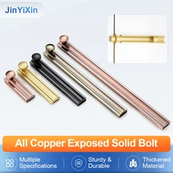 All-Copper Four-Color Universal Latch Security Sliding Door Lock Clear Chinese Latch Home Accessories
