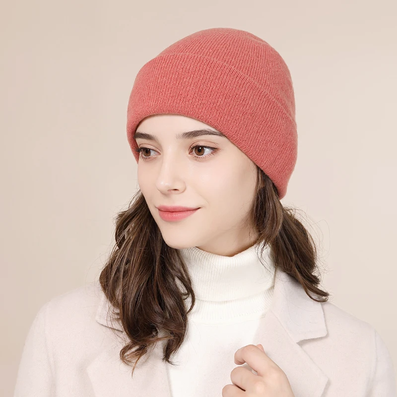 

Wool Hat Women Beanie Winter Autumn Knit Cap Warm Soft Skiing Accessory For Cold Weather Outdoors Sports Luxury