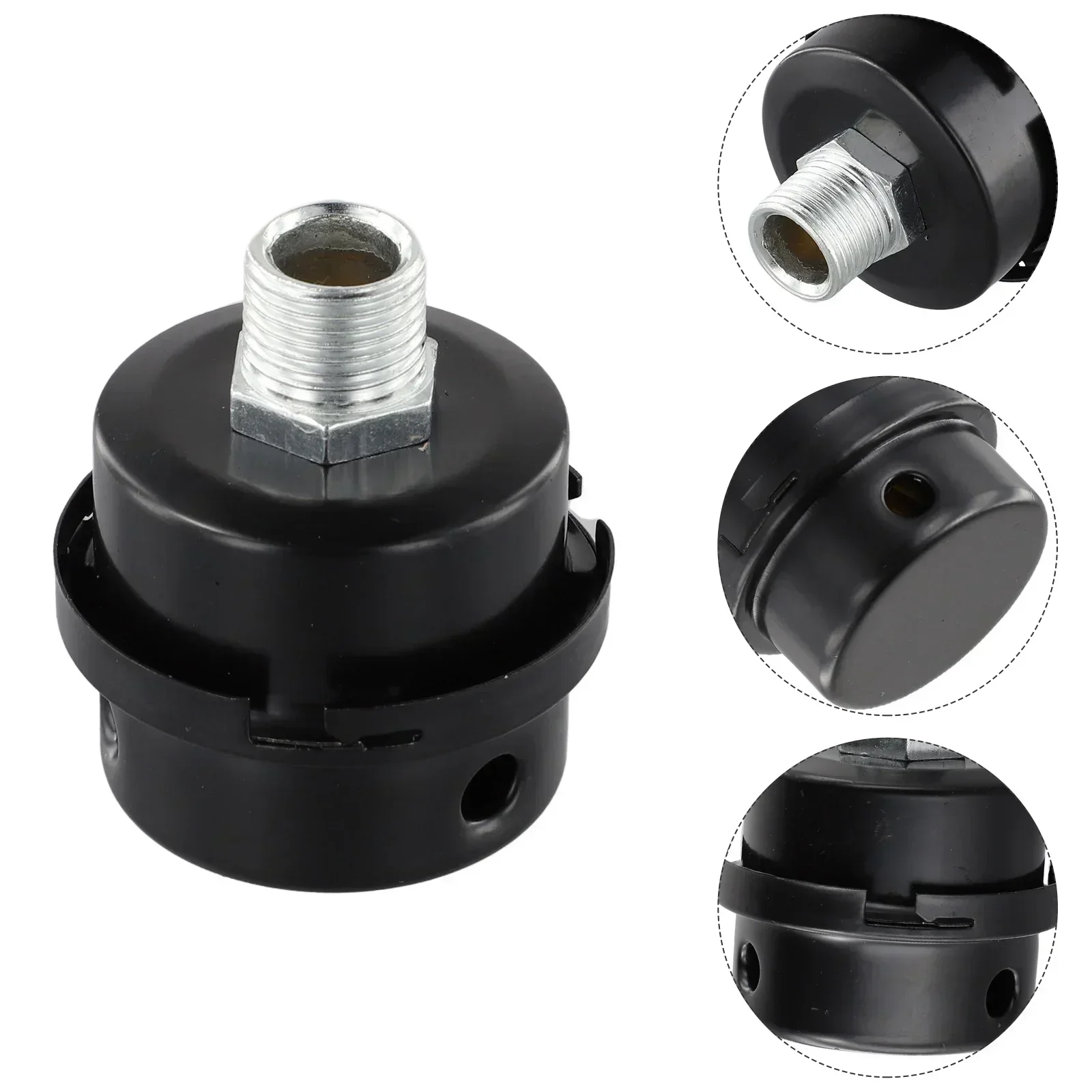 Filtro de aire de admisión del compresor 1/2" NPT HL 018200 Ajuste AV para filtro de aire de admisión de compresor Hausfeld Husky 1/2" NPT HL 018200 A