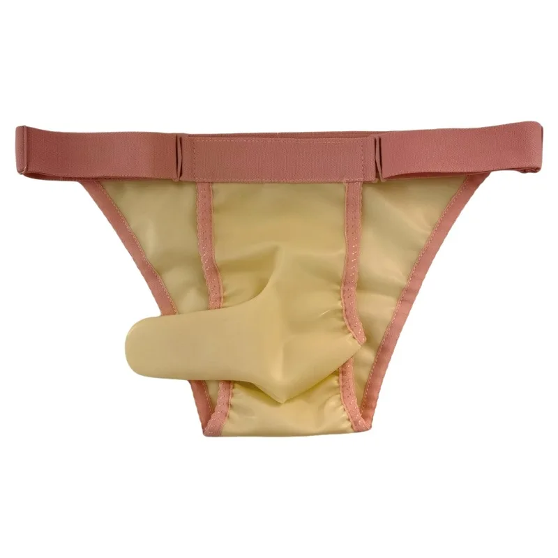 Uomini sexy mutande in lattice pene elefante naso fisiologico slip trasparenti DJ Club Bar Show costumi festa discoteca biancheria intima del sesso