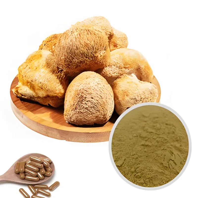 

Hericium Erinaceus Extract Powder Lion's Mane Mushroom Extract 30% Polysaccharide Capsule 400mg