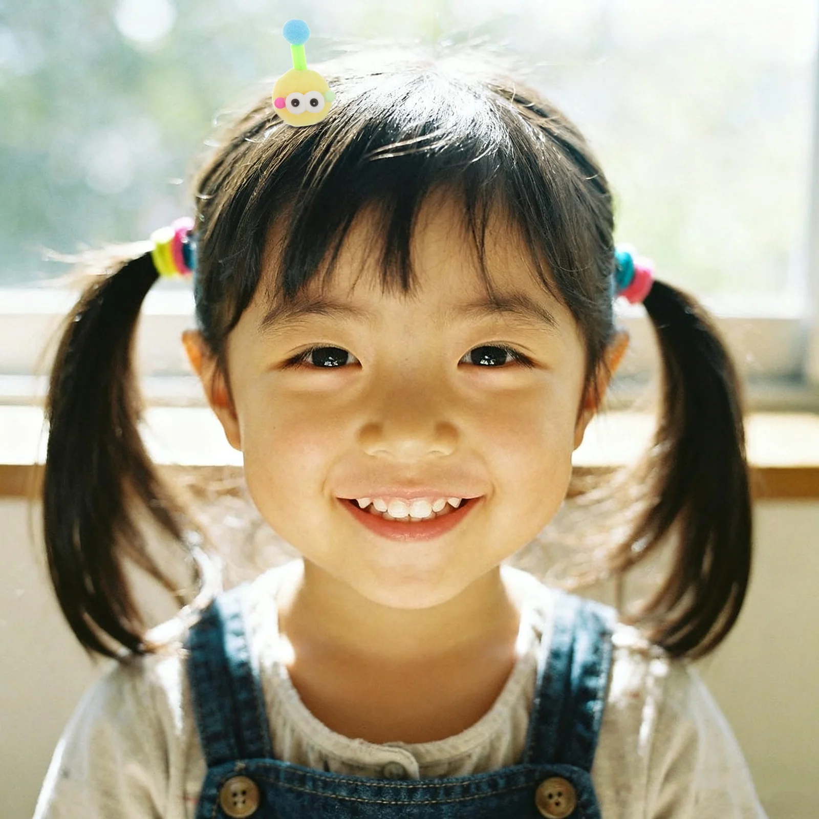 

12Pcs Girls Hair Claw Clips Unique Eyeball Design Soft Comfortable Small Barrettes for Baby Toddlers Party School