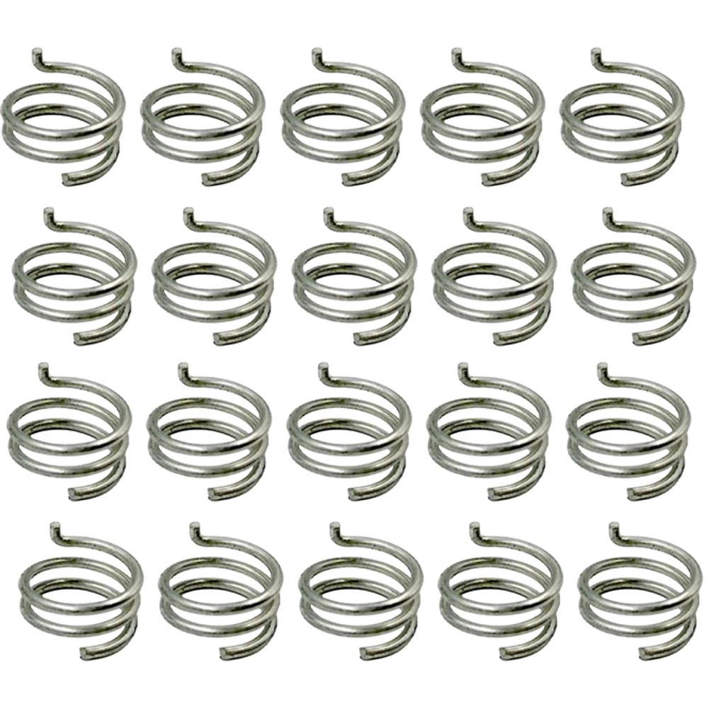 MB25AK Alloy Steel Welding Springs Set of 20 Compatible with MIG MAG Equipment Designed for Compact and Precise Installation