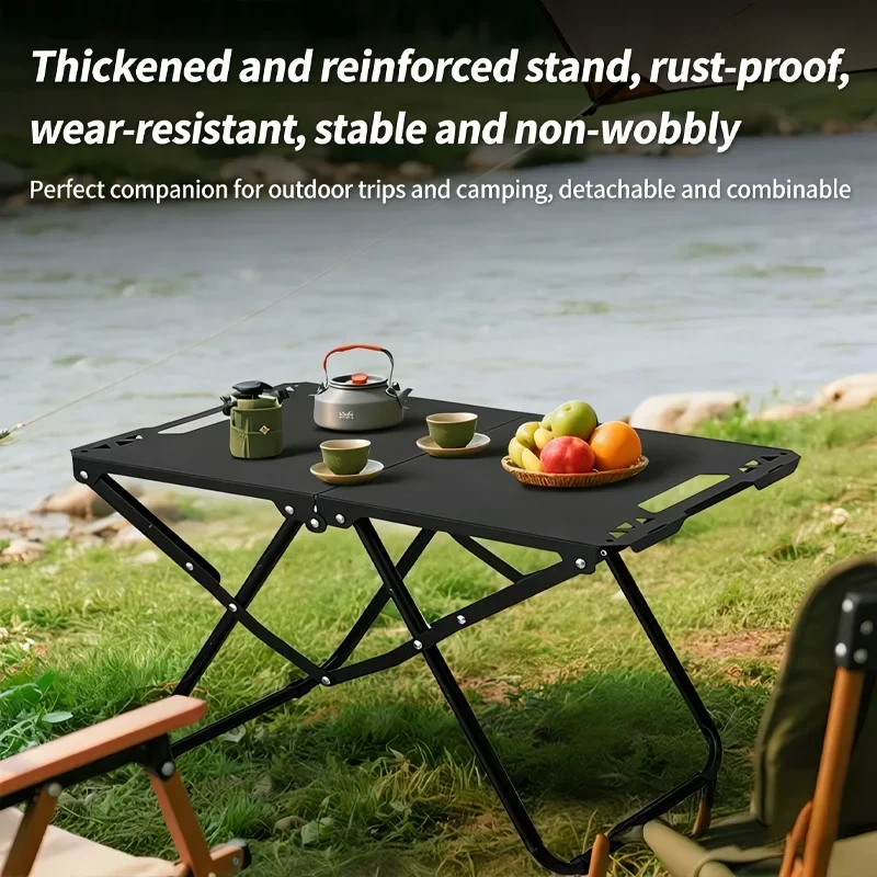 Outdoor tactical table multifunctional folding  camping lightweight small tea  picnic  camping equipment