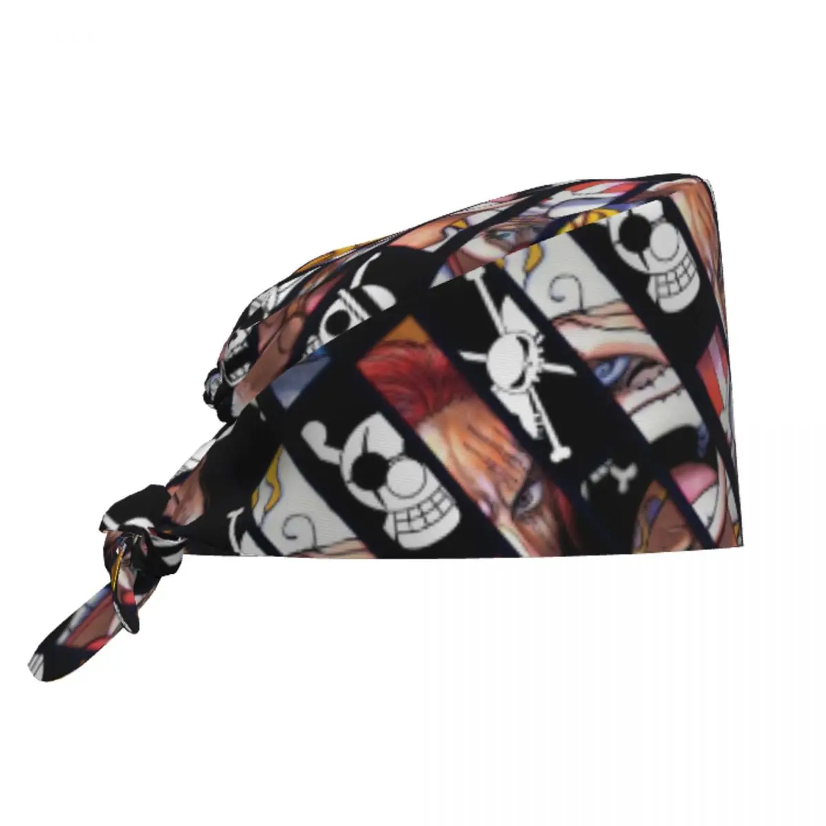 

Регулируемая рабочая шапка в стиле аниме, одна деталь, женская и мужская шапочка-скраб, шапочка-скраб для медсестер, доктор, хирург, кепка для стоматолога