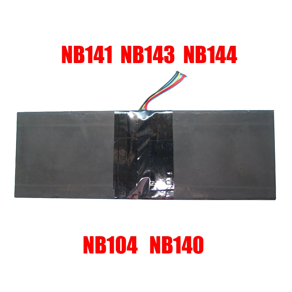 

Laptop Replacement Battery For Irbis NB104 NB140 NB141 NB143 NB144 7.6V 5400mAh 41.04WH 7PIN 7Lines New