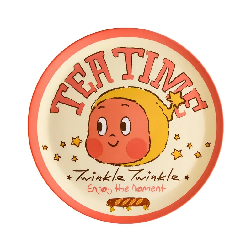 

POPMART Серия Twinkle Twinkle Moon Gelato: Квадратная тарелка, посуда, игрушки-сюрпризы, коллекционные фигурки, милые аниме-персонажи