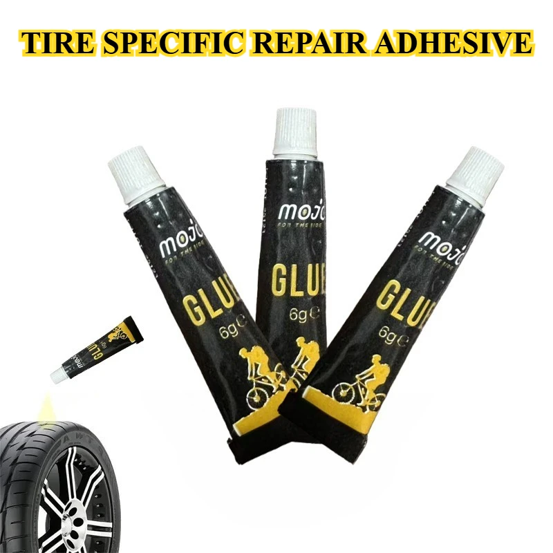 Precision Patch Cement - Targeted Tube Repair Adhesive for Bike/Truck Punctures, Compact On-The-Go Solution