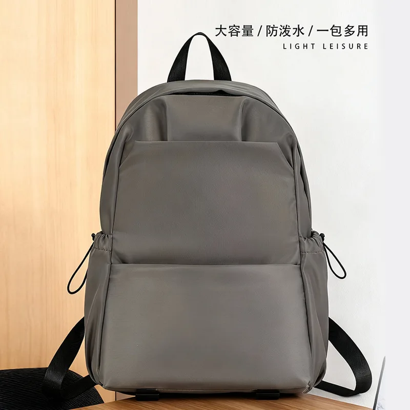 

Computer Backpack For College Students Women's Ins Style Niche Lightweight Backpack Men's Casual Double Shoulder Bags