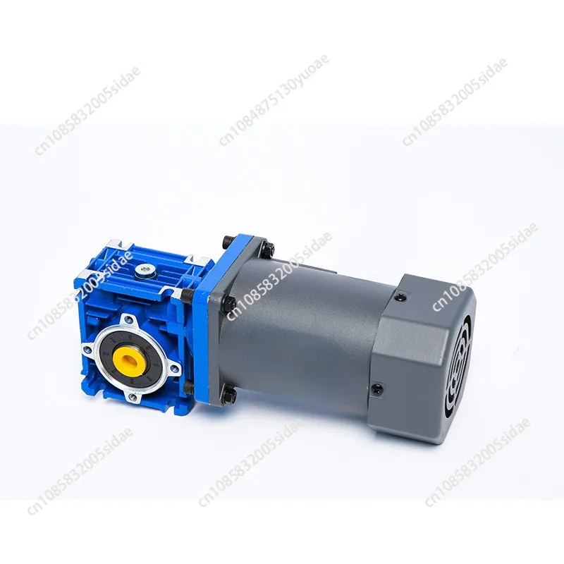 Speed regulating motor for worm gear upper and lower board machine