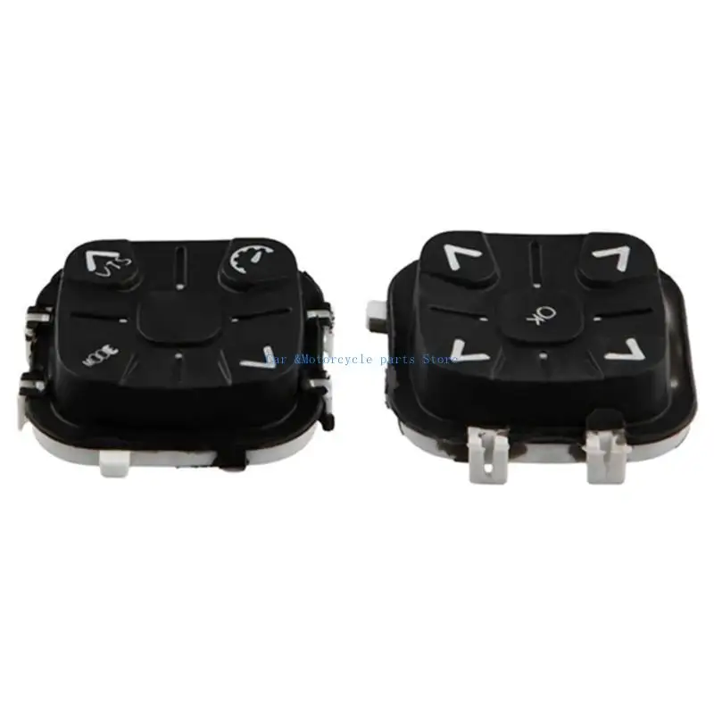 

Y9UC 2pcs 4 Keys Handle Button Easy Installation for RXP RXT 2018 Motorcycle Boat Button Replacement Accessories