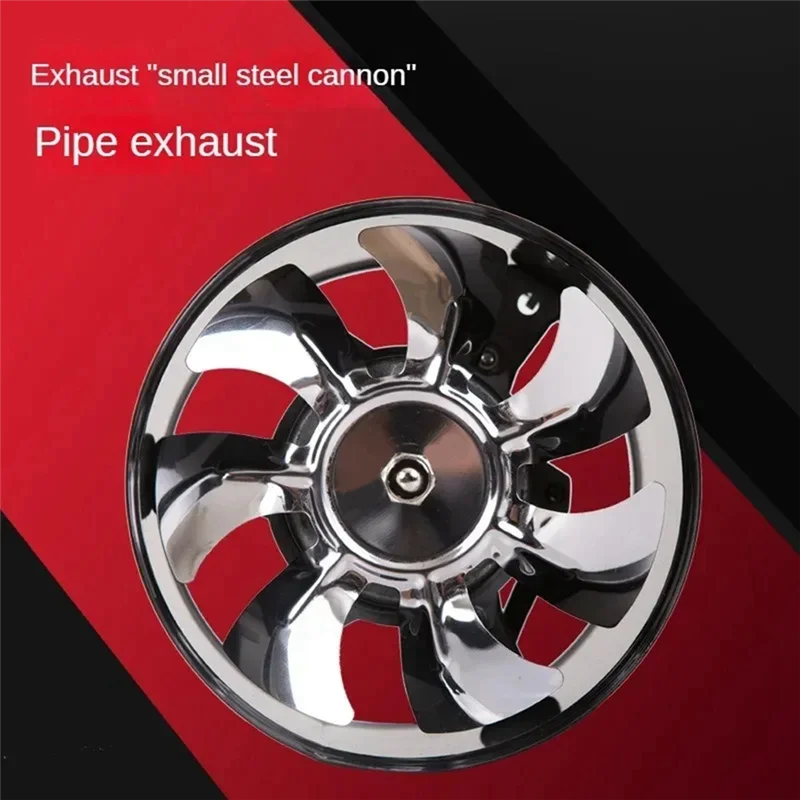 

ABWM-Настенный вентилятор для ванной комнаты, мини-вытяжка для металлических труб, вентилятор для эффективной вентиляции туалетного канала