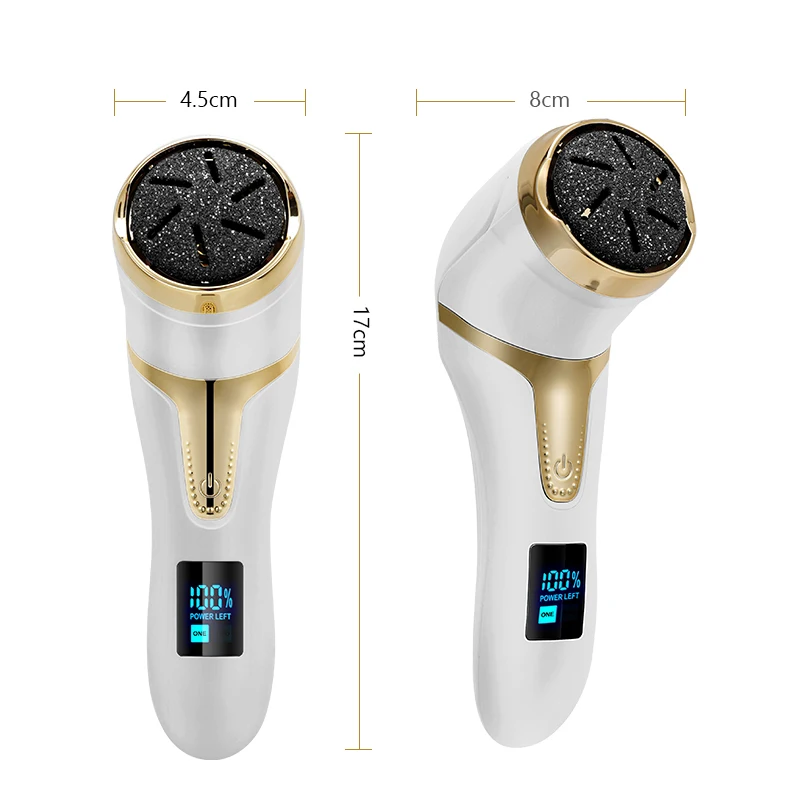 Professional Electric Vacuum Foot Grinder Rechargeable Callus Remover Foot File Exfoliator Pedicure Tool