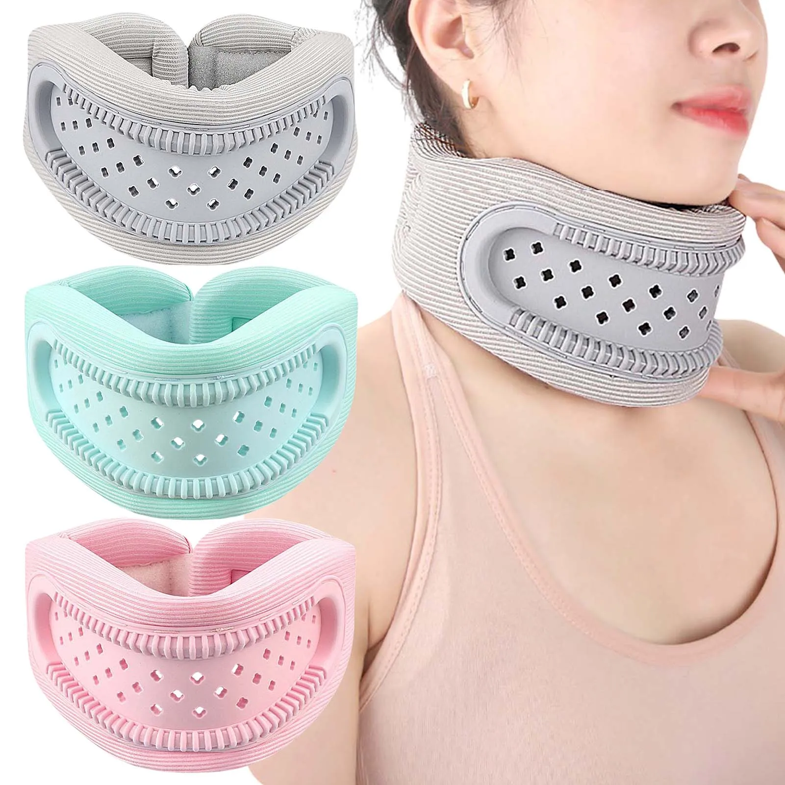 Cervical Sponge Neck Protector Stabilizes & Relieves Pressure in Spine Collar Gift for Friends Family Members