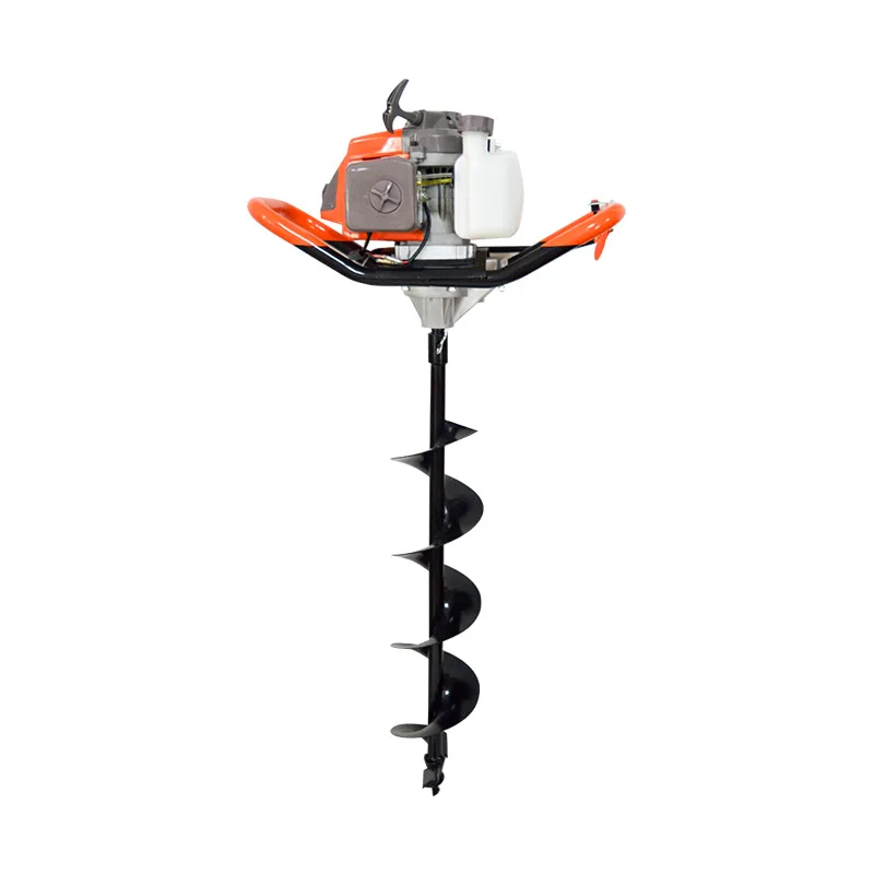 71CC Hole Digger 30cm Earth Auger Petrol Driller Fence Borer Engine Drilling and Digging Machine for Tree Planting 2025 New