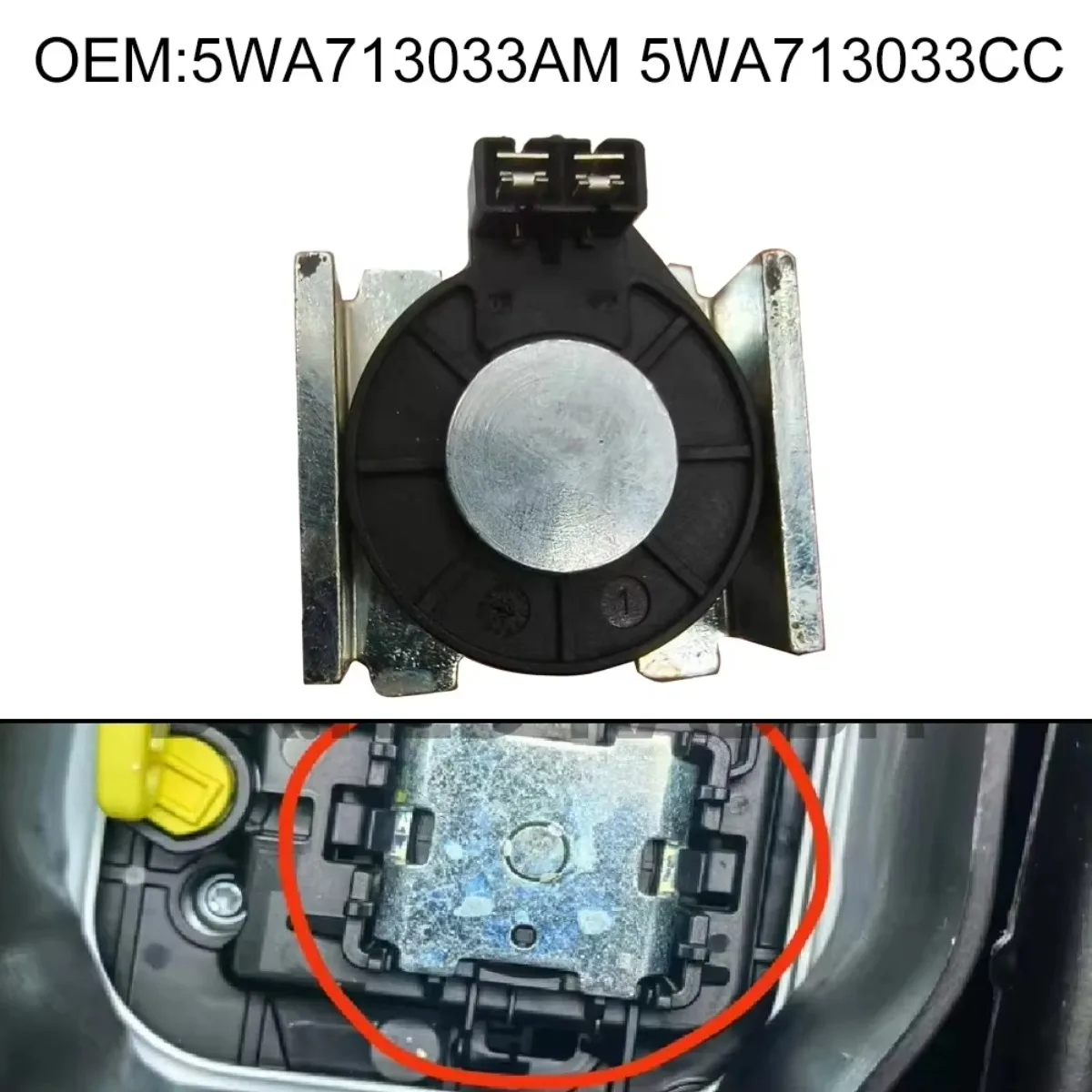 5WA713033AM 5WA713033CC For Shift Solenoid Fault Repair Shift Solenoid Valve Rugged Housing For Golf For MK8 For A3 For Teramont
