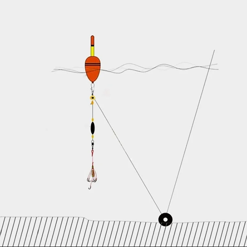 30 قطعة/المجموعة الصيد تعويم بوبر توقف الفاصوليا الفضاء موصلات البحر المياه المالحة أدوات الصيد معدات البلاستيك المعادن مجموعة جديدة #3