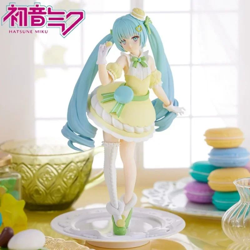 

Genuine Miku Charm Unlimited Dessert Colorful Series Model Collection Desktop Decoration Toy Cute Miku Figure Gift