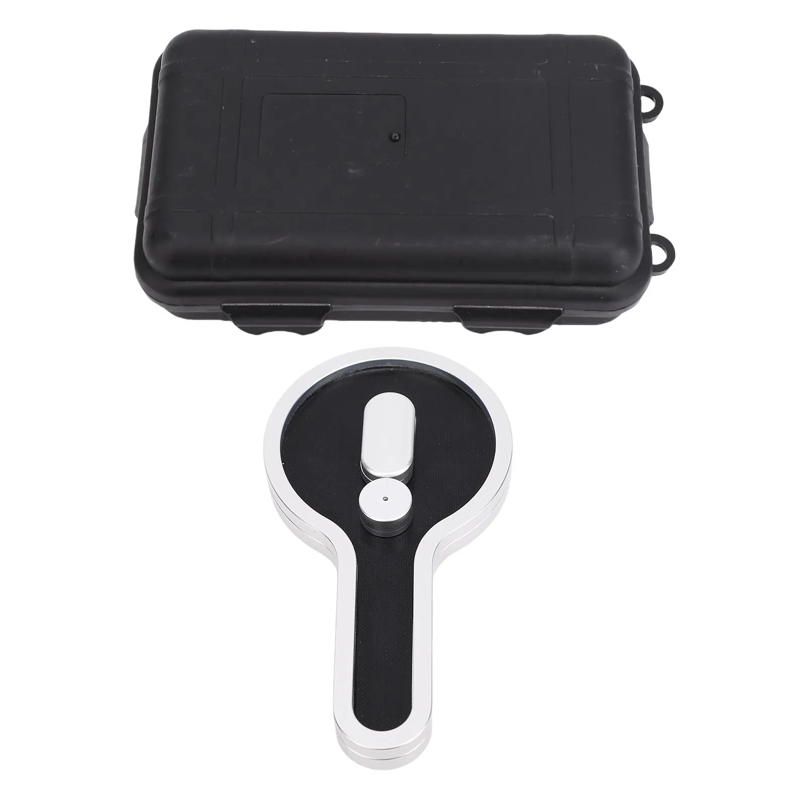 

Сенсорный металлический слайдер-антистресс из нержавеющей стали с эффектом щелчка, с кейсом для хранения, серебристый