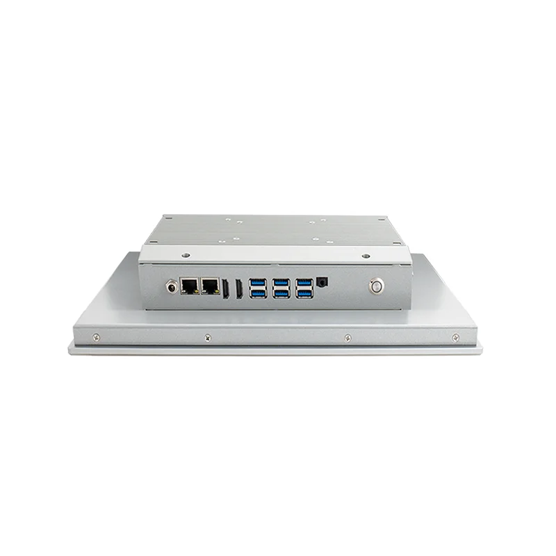 17-Inch Celeron J1900 Industrial Box Computer 4GB DDR4 128GB SSD 2COM Dual LAN Ready for Automation Controller DC12V