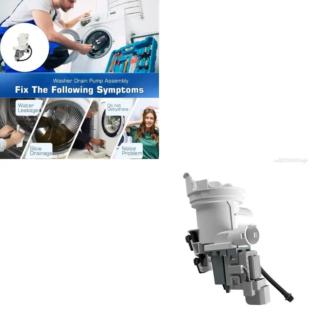 27RB Efficient Water Drainage Washer Drain Plastic Texture for Maintenance