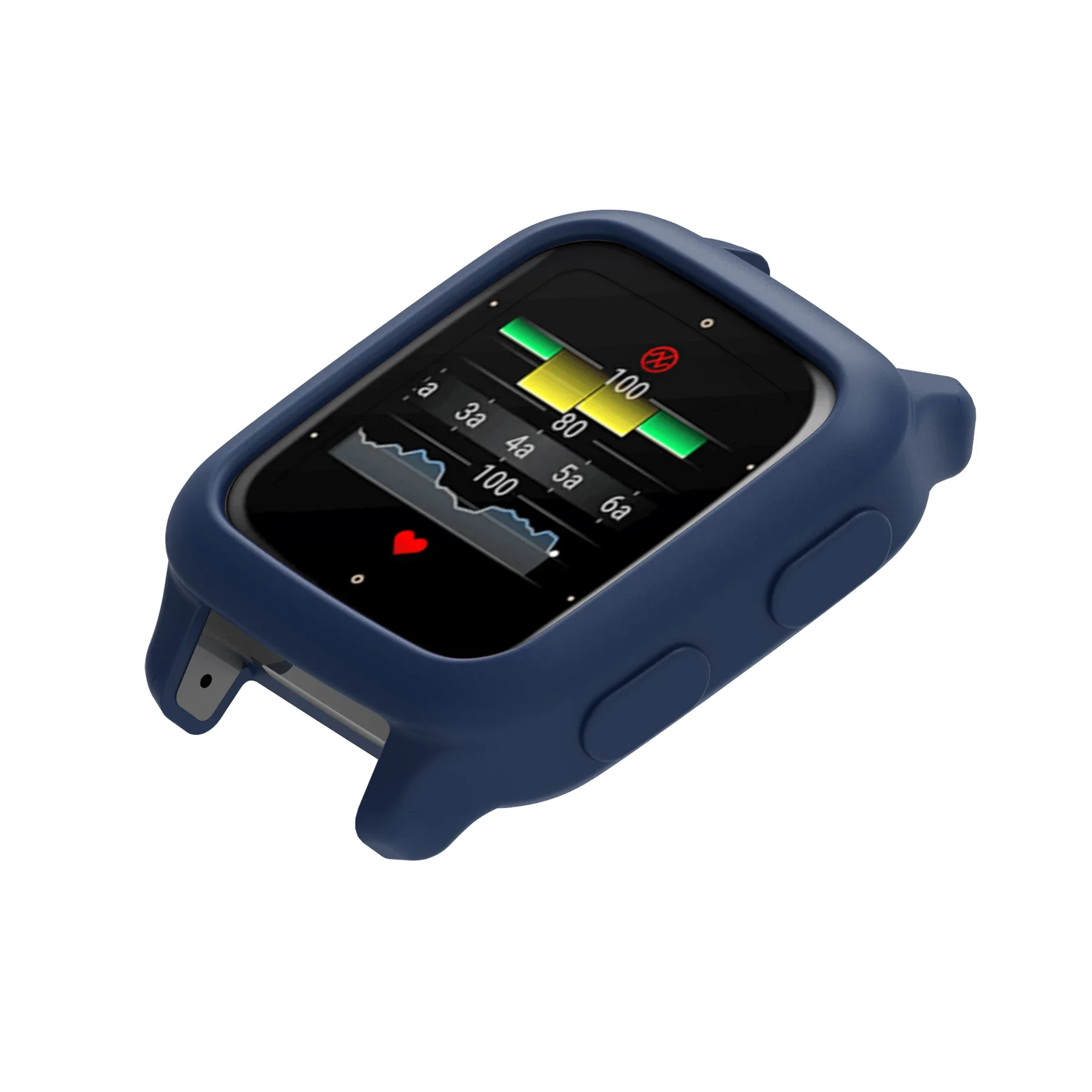 Soft Silicone Cover For Garmin Venu Sq 2 Protective Case Super Light Watch Case Decoration (Screen Protector not included)