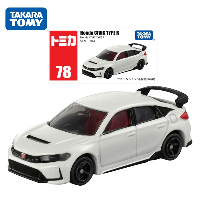 

TAKARA TOMY Tomica 1/64 NO.78 Honda CIVIC Тип R мини-модель автомобиля из литого сплава металлическая игрушка Подарки для детей мальчиков