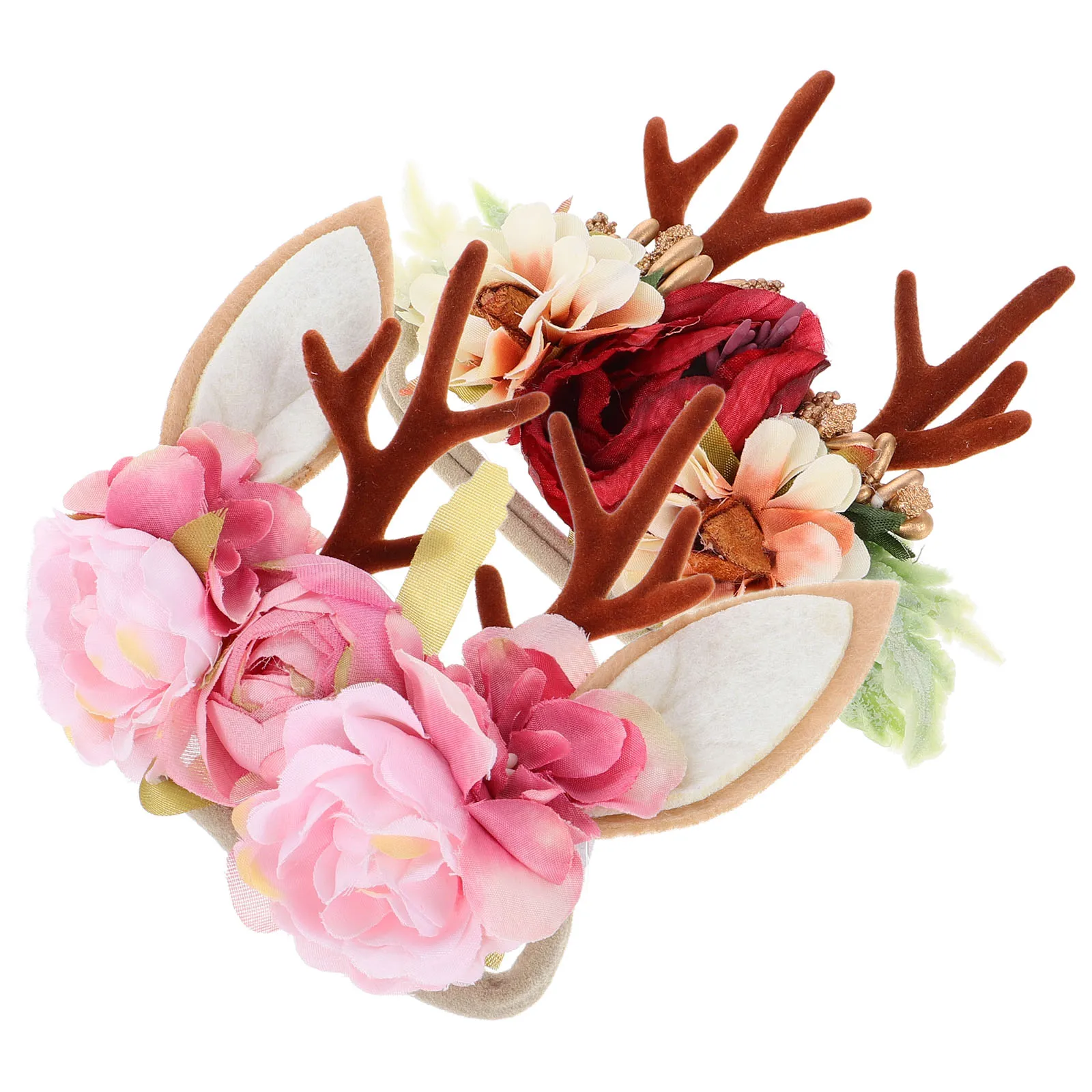 

Deer Headband Antler Bands Hair Accessories Christmas Headbands for Child