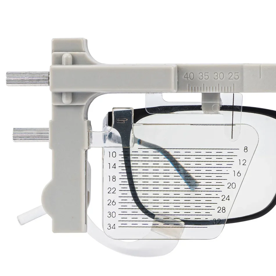 Eyeglass pupil distance measuring instrument Progressive multifocal lens Optical optometry equipment Lens detector