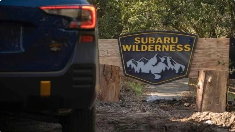 

Subaru Forester Proud Tiger Wilderness Edition Label Leaf Board Label Tail Door Letter Label Wilderness