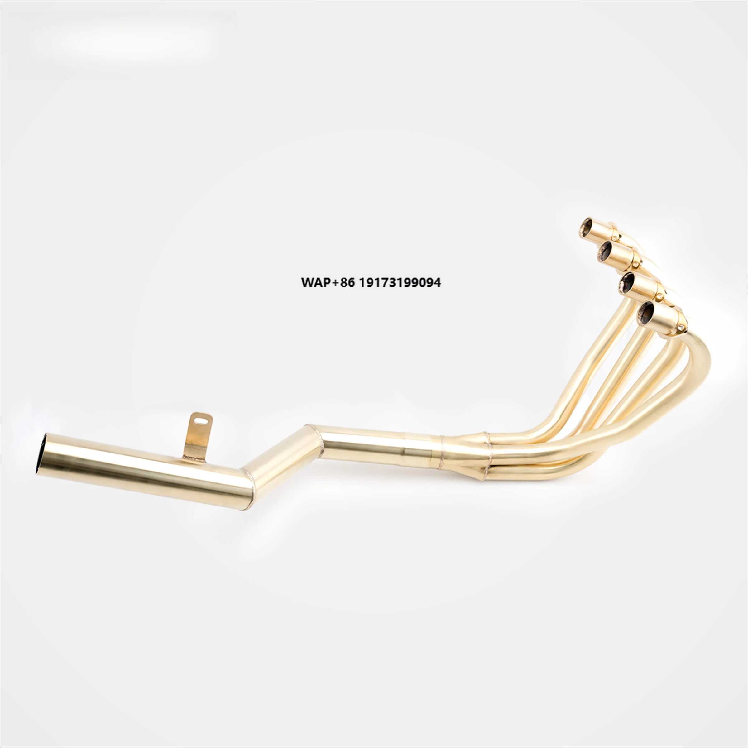 Brass Front and Middle Section Exhaust Pipe for Zephyr 400 ODM&OEM