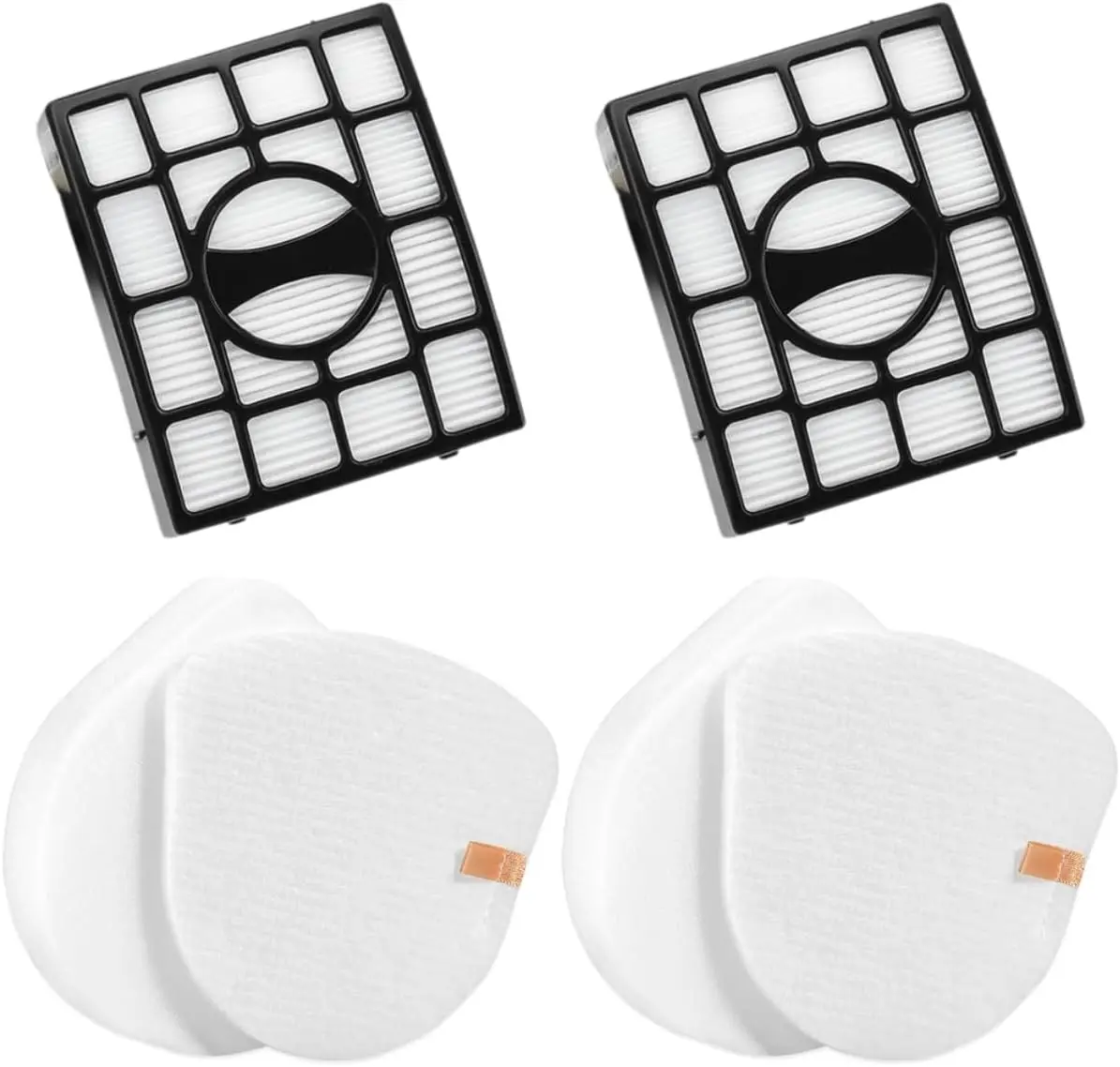 

2 комплекта поролоновых фильтра HEPA и 2 для UV650, UV725, ZU560, ZD400, ZD402, ZD201, XFFK560, XHEPA560