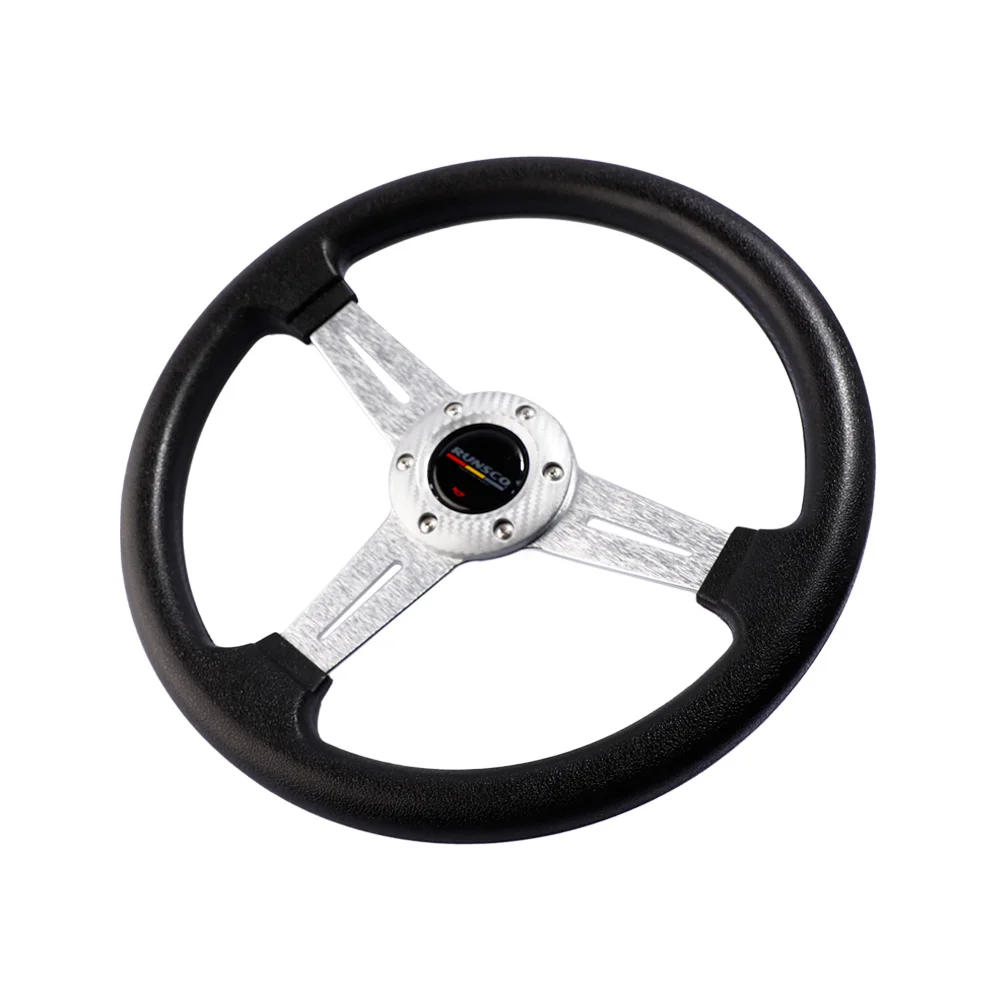 330mm 13 Zoll PU-Rennlenkrad 6-Loch 70mm PCD Tiefes Leichtgewicht-Sportlenkrad für Tuning-Auto Universell – Detail 11