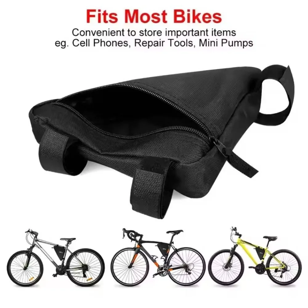 Bike Bicycle Bag MTB Triangle Bag  Front Frame Handlebar Waterproof Cycling Bags Road Bike Pouch Holder Bicycle Accessories