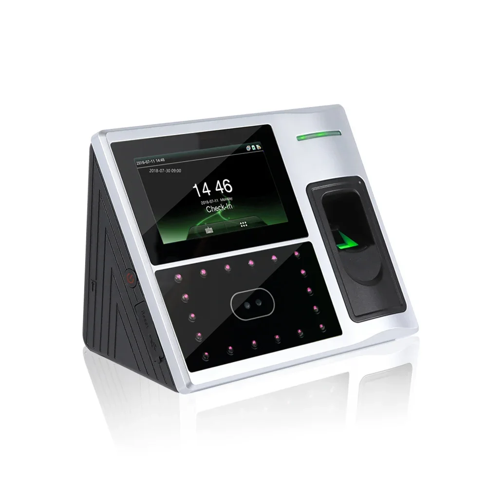 Free Software Face Recognition Fingerprint Biometric Device Time Attendance System With Access Control