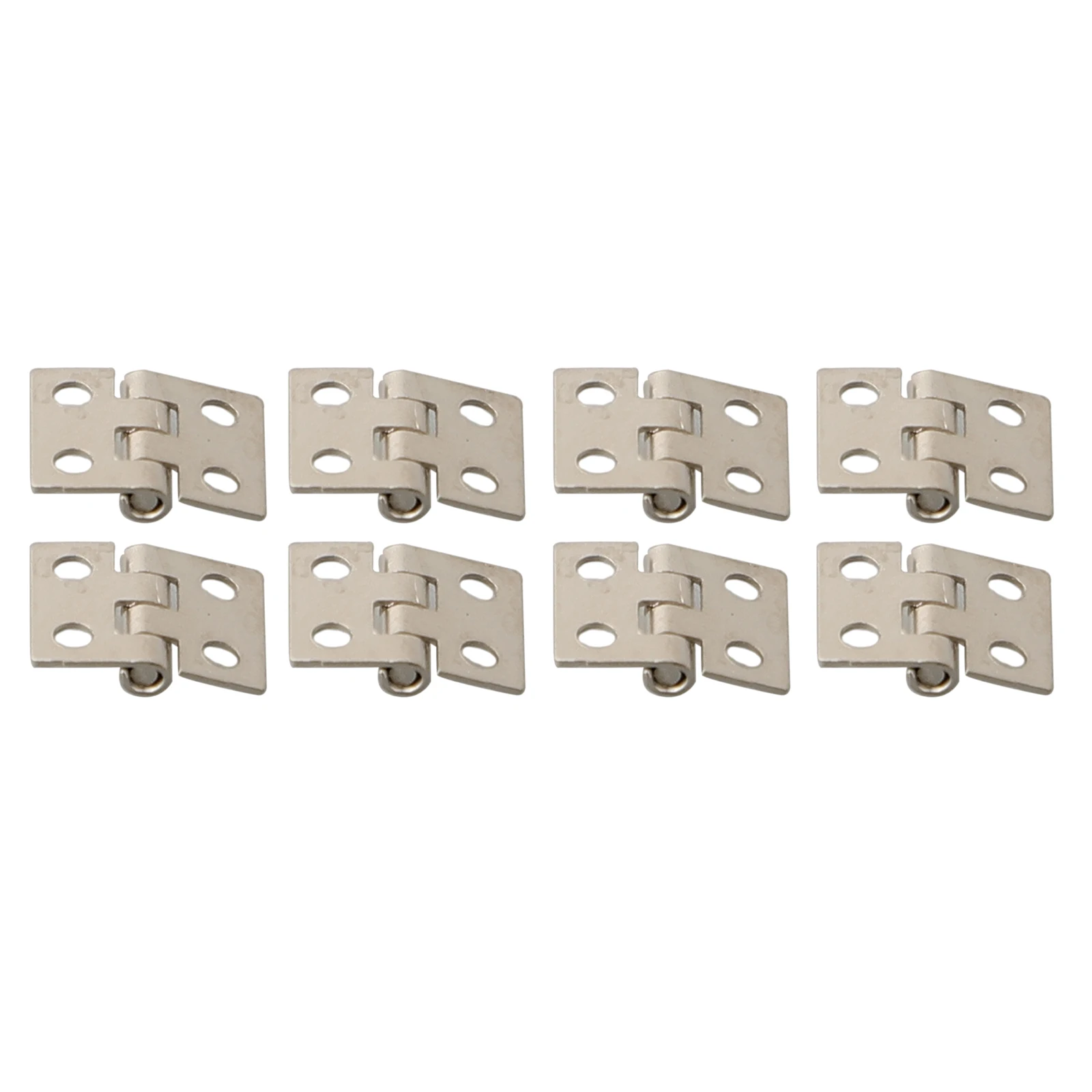 50pcs Brass Butt Hinges for Small Craft Doors and Boxes Doll Houses Jewelry Boxes and Model Making with Secure Mounting