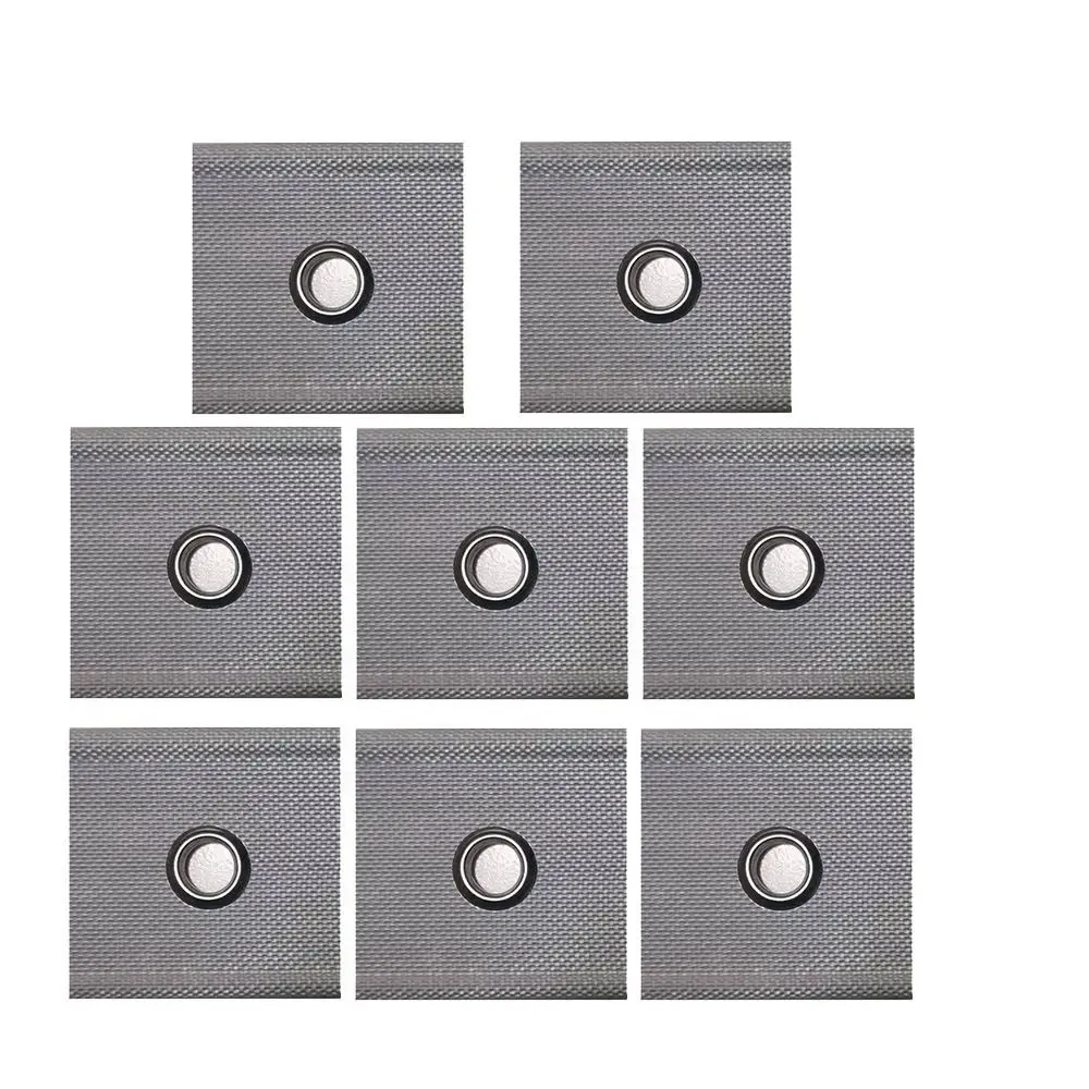 8pcs Universal With Holes Camping Awning Hooks Caravan Camper RV Tent Hangers Sunshade Hook Clips