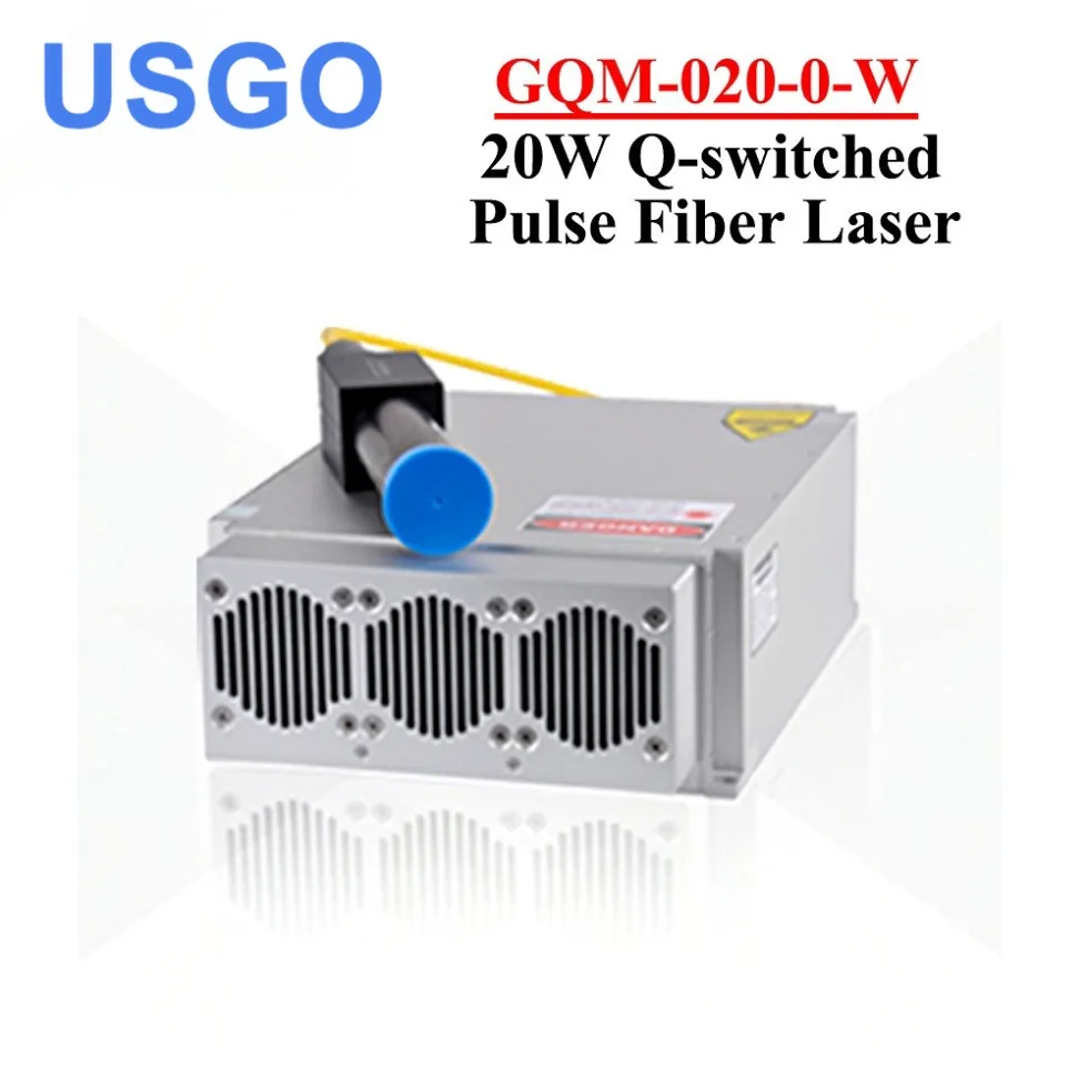 

USGO 20W Q-switched Pulse Fiber Laser Series GQM-B-020 1064nm High Quality Laser Marking Machine DIY PART