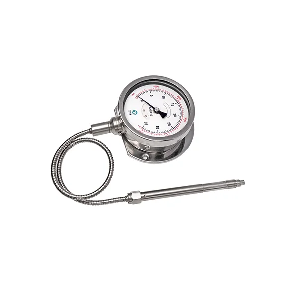 

PG123 0MPa-100MPa for high pressure & temperature Mechanical melt Dial pressure gauge for fiber Rubber plastic polymer machine