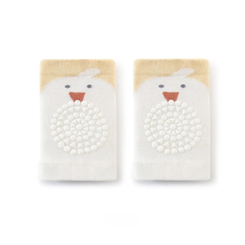 Summer Thin Knee Pads Anti-Slip Cartoon Patterns Infant Knee Protector Soft Knit Cotton Safety Protector Crawling Protector