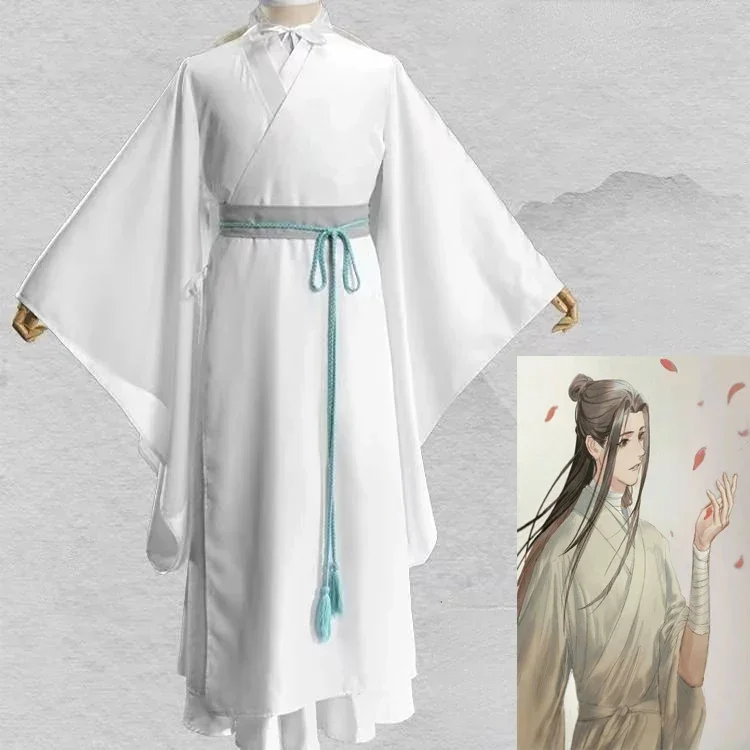 زي شي ليان التأثيري هيفينز نعمة رسمية كوسبلاي كوسبلاي شيه ليان وايت هان فو أزياء أنيمي